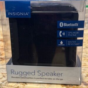 Black Rugged Bluetooth Speaker